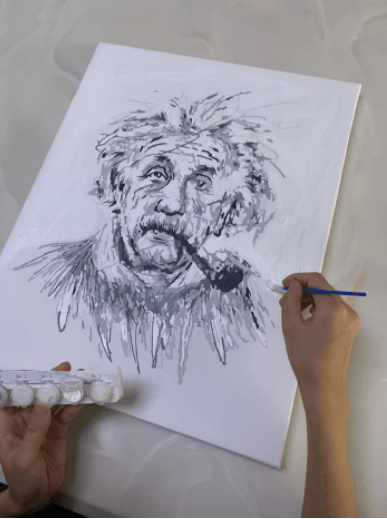 Sketch Art Paint by Numbers - BestPaintByNumbers