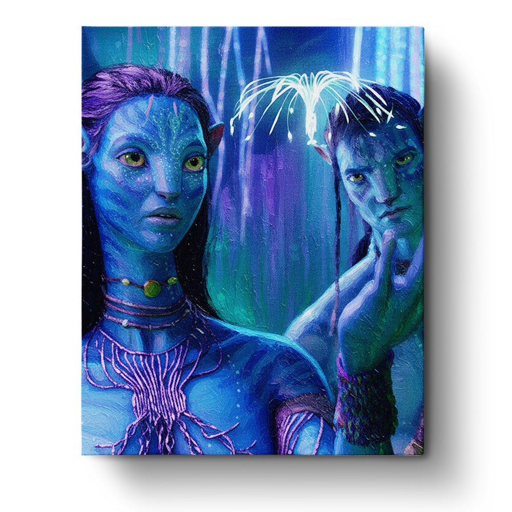 Blue Universe Adventure - Movies - BestPaintByNumbers - Paint by Numbers Custom Kit