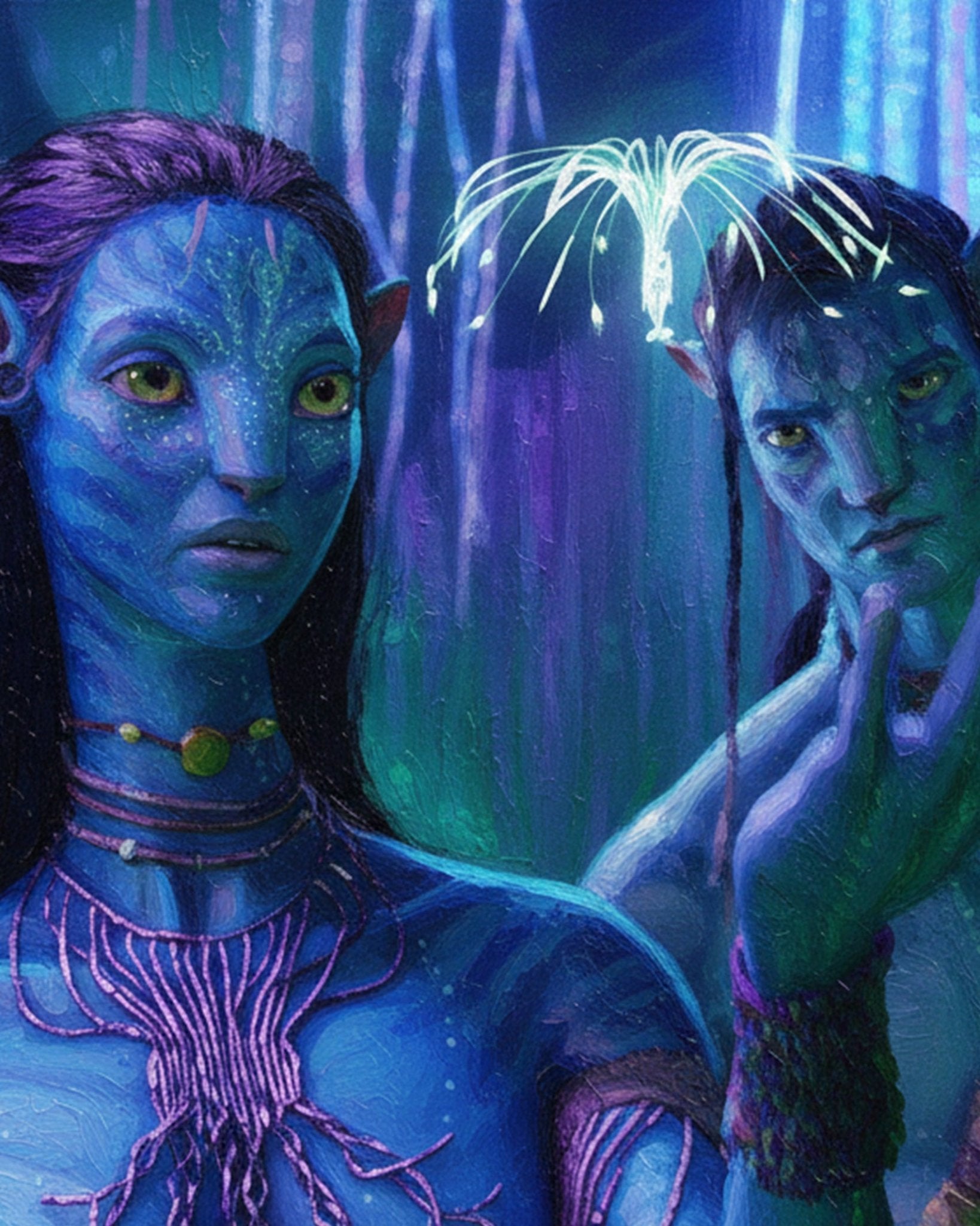 Blue Universe Adventure - Movies - BestPaintByNumbers - Paint by Numbers Custom Kit