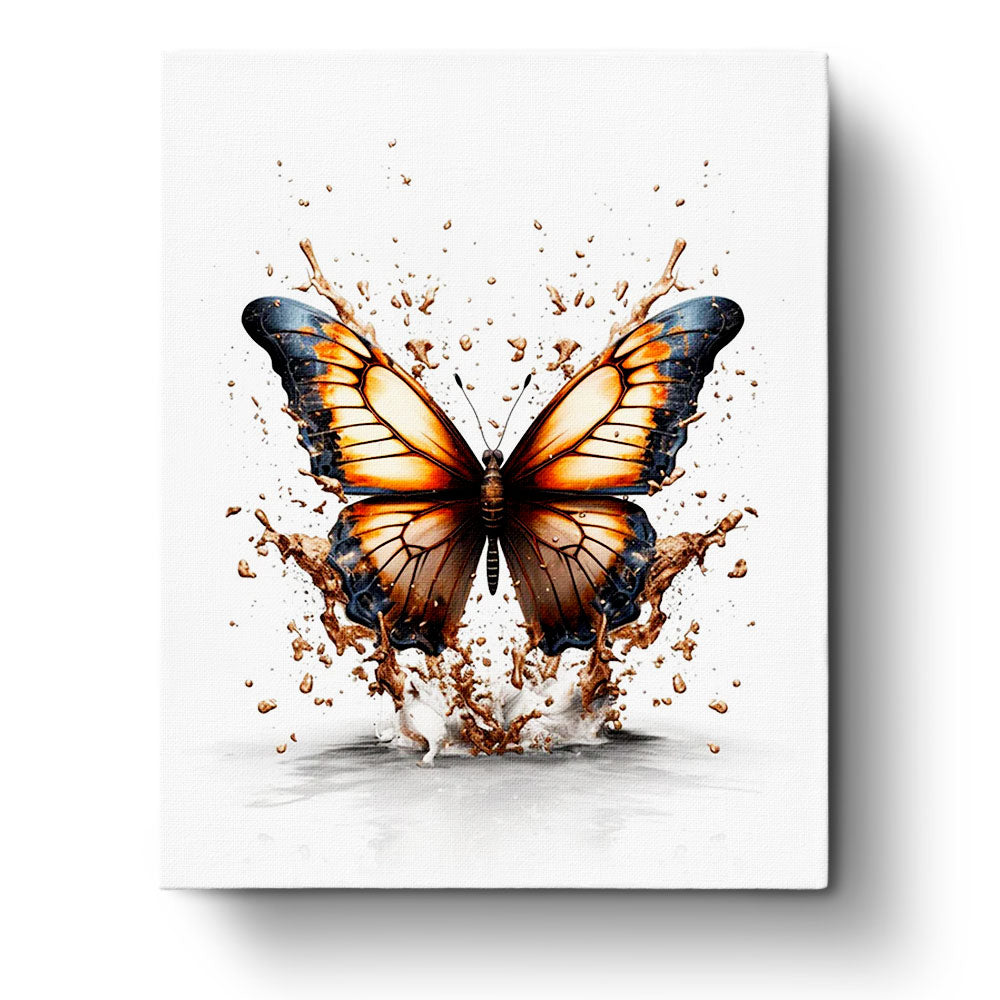 Butterfly - Paint by Number Kit - BestPaintByNumbers - Paint by Numbers Custom Kit