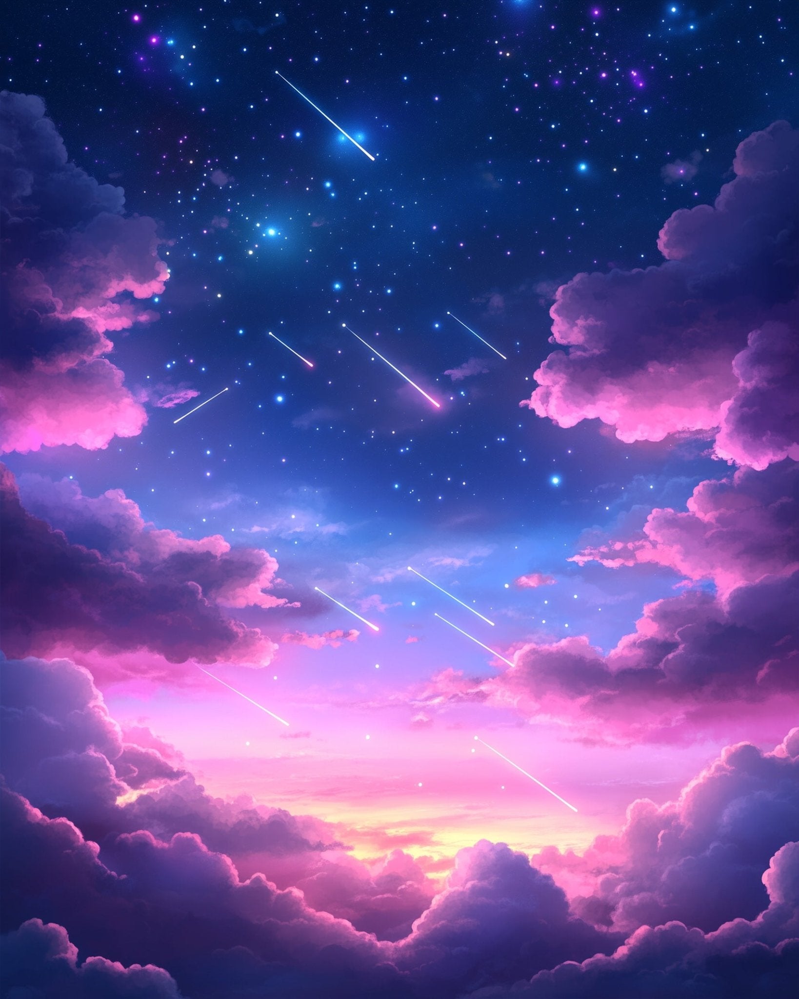 Celestial Twilight - Galaxies - BestPaintByNumbers - Paint by Numbers Custom Kit