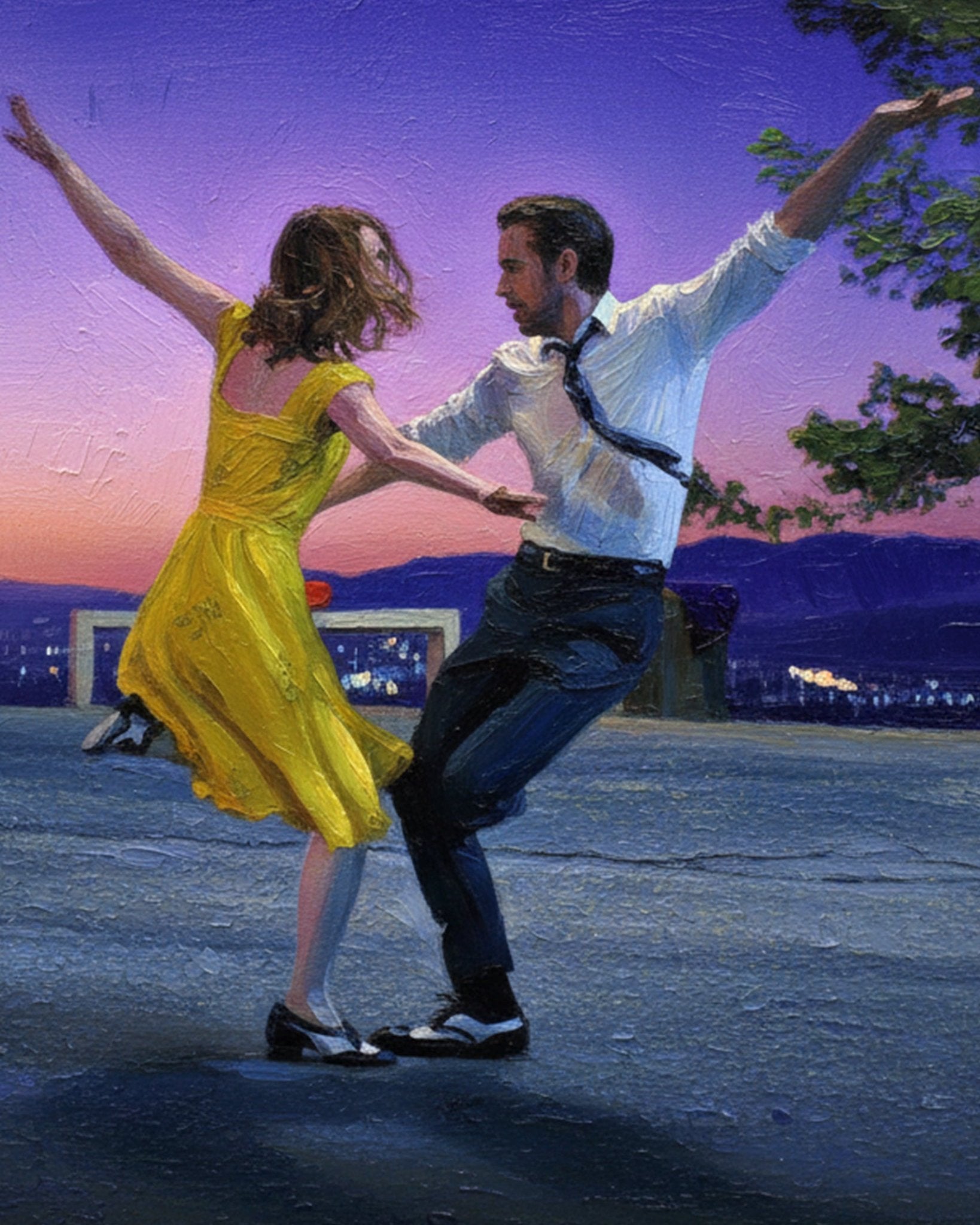 Dancing Under the Stars - Movies - BestPaintByNumbers - Paint by Numbers Custom Kit