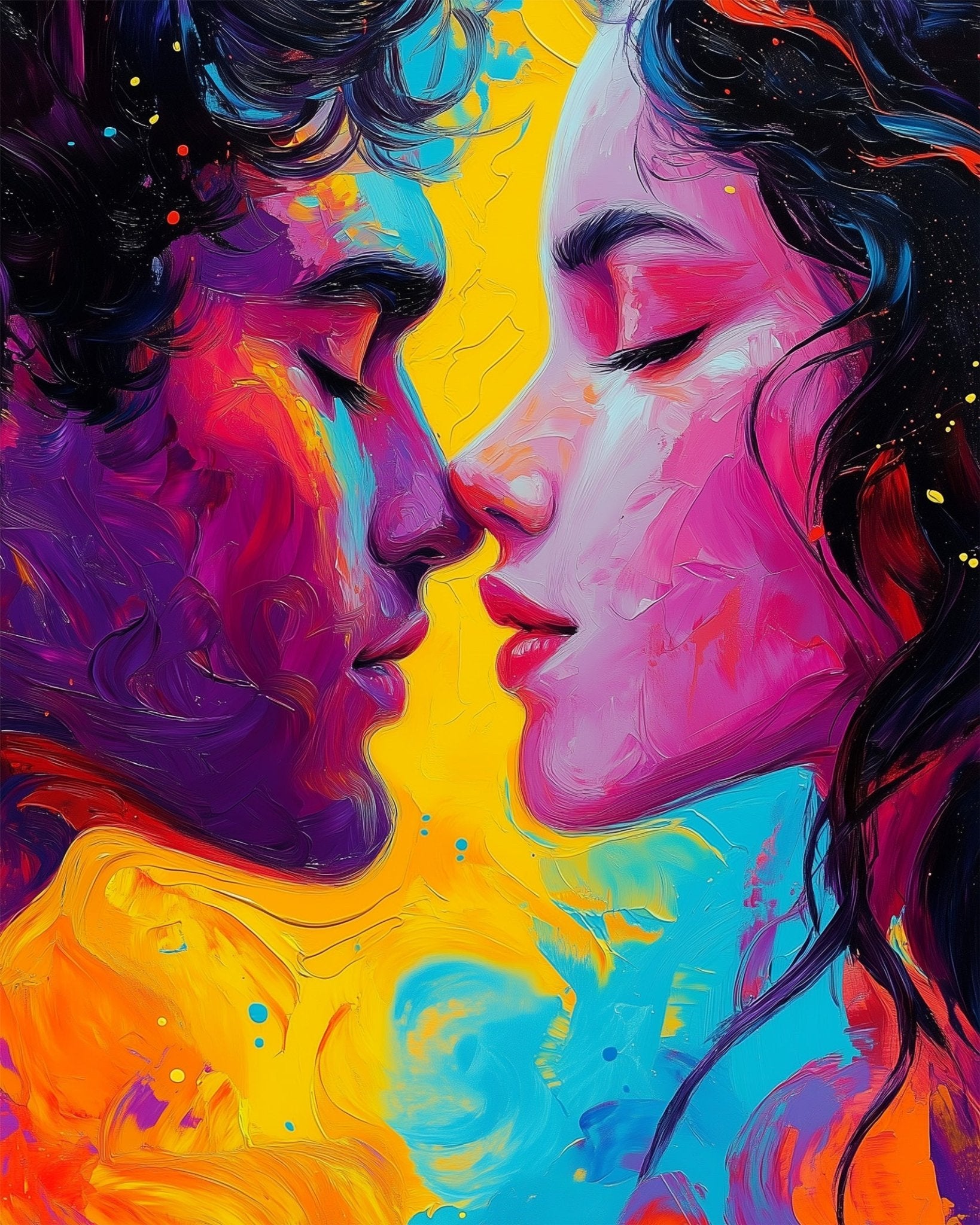 Eternal Connection - Romance - BestPaintByNumbers - Paint by Numbers Custom Kit