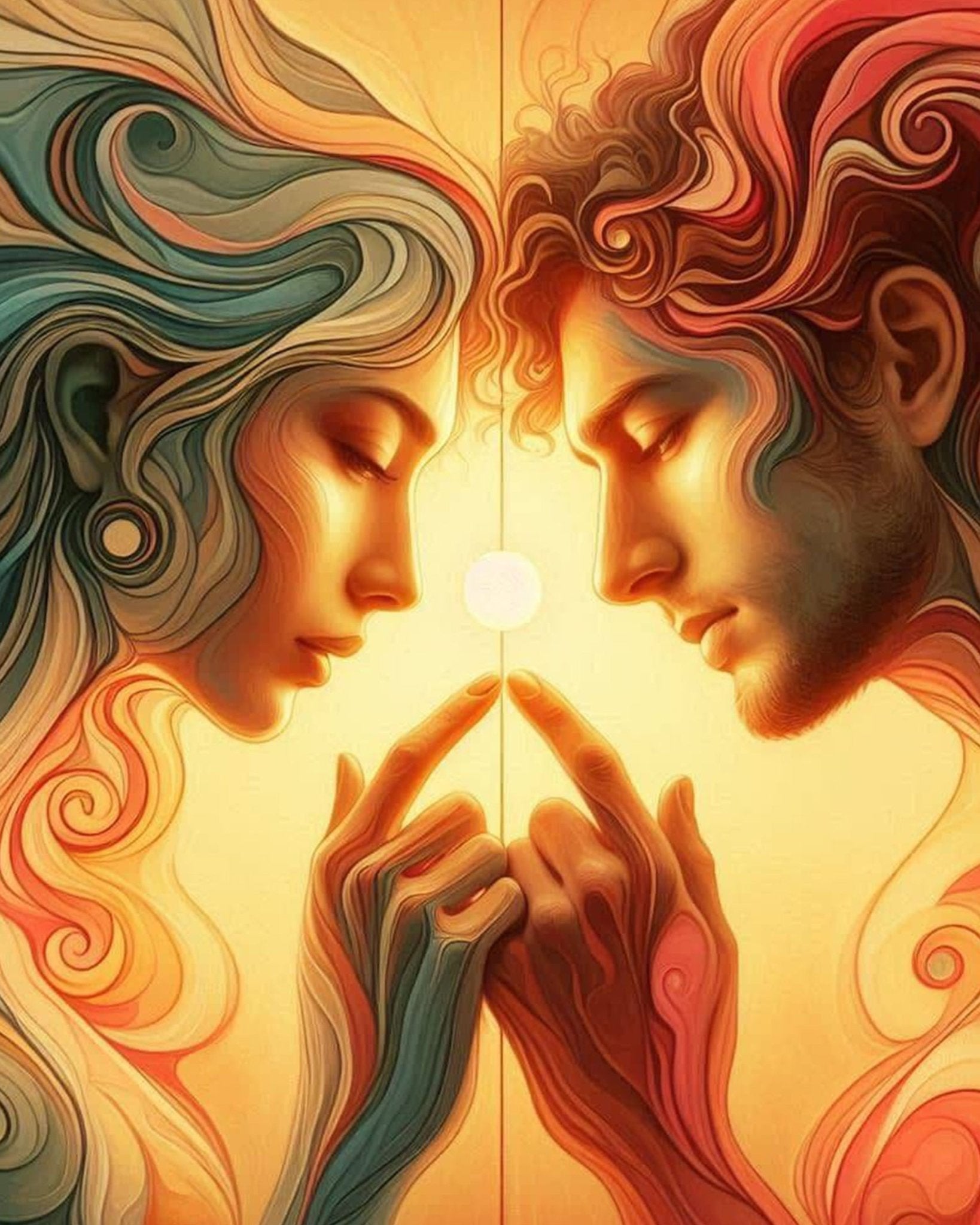 Eternal Connection - Romance - BestPaintByNumbers - Paint by Numbers Custom Kit