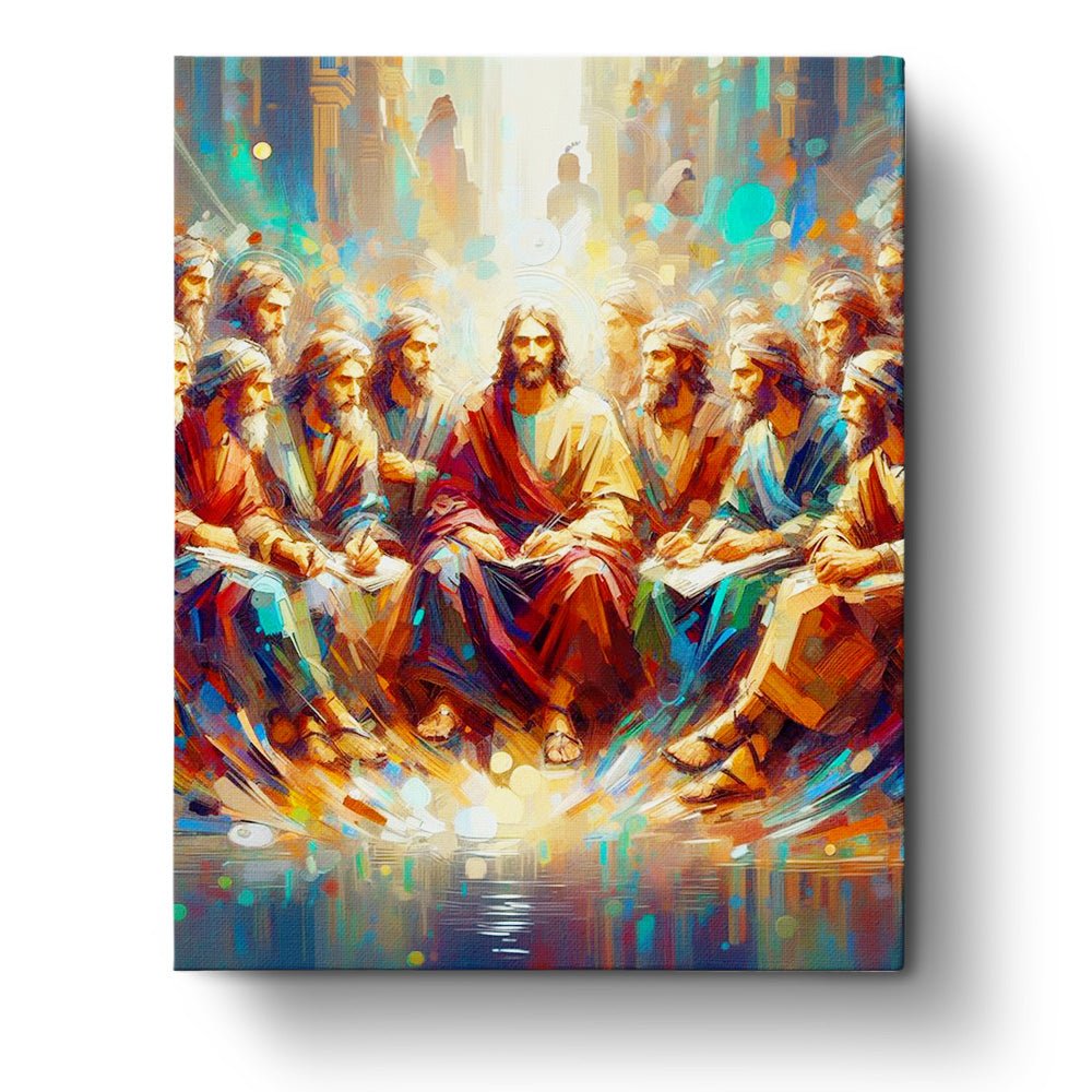 Last Supper Reflection - Religion - BestPaintByNumbers - Paint by Numbers Custom Kit
