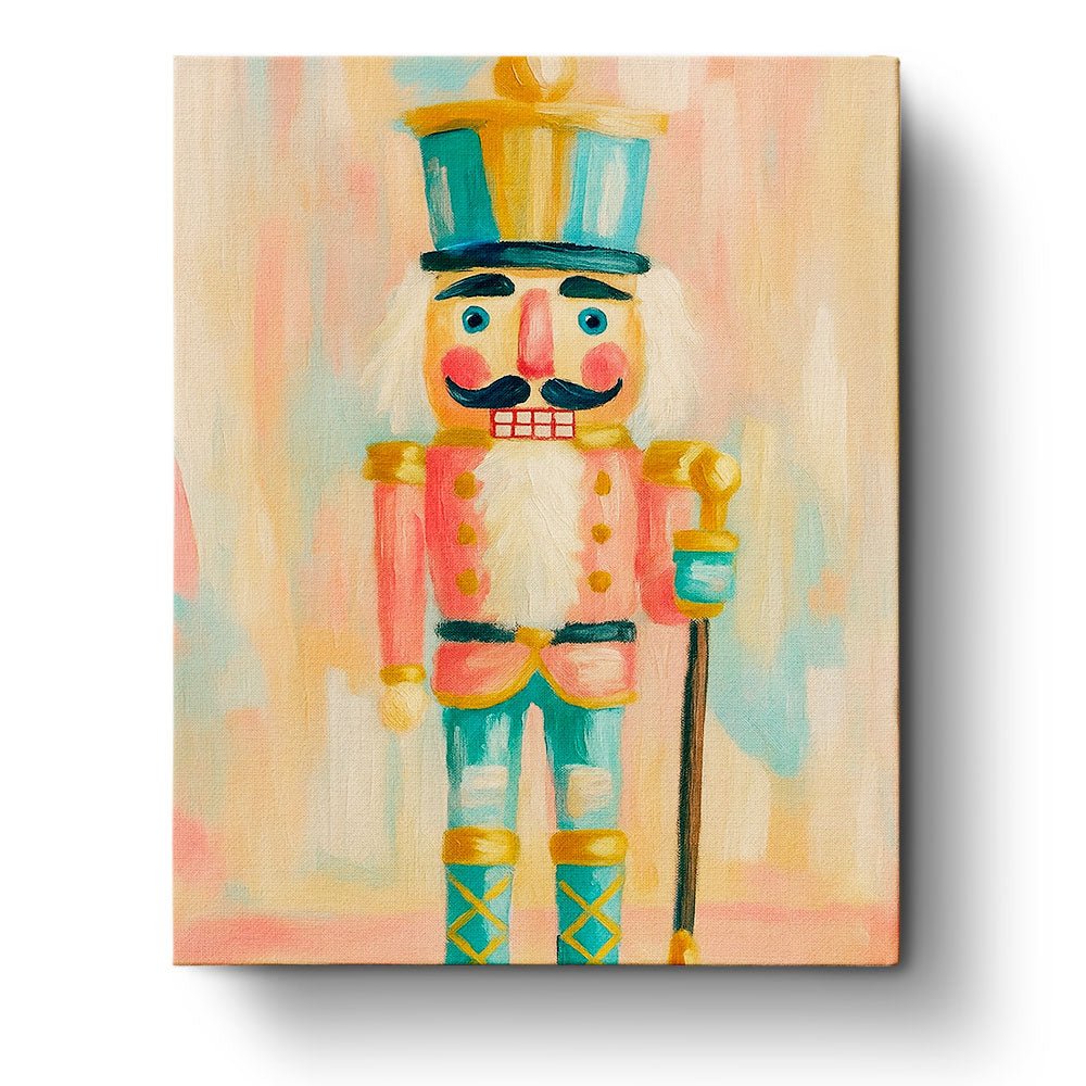 Nutcracker Charm - Christmas - BestPaintByNumbers - Paint by Numbers Custom Kit