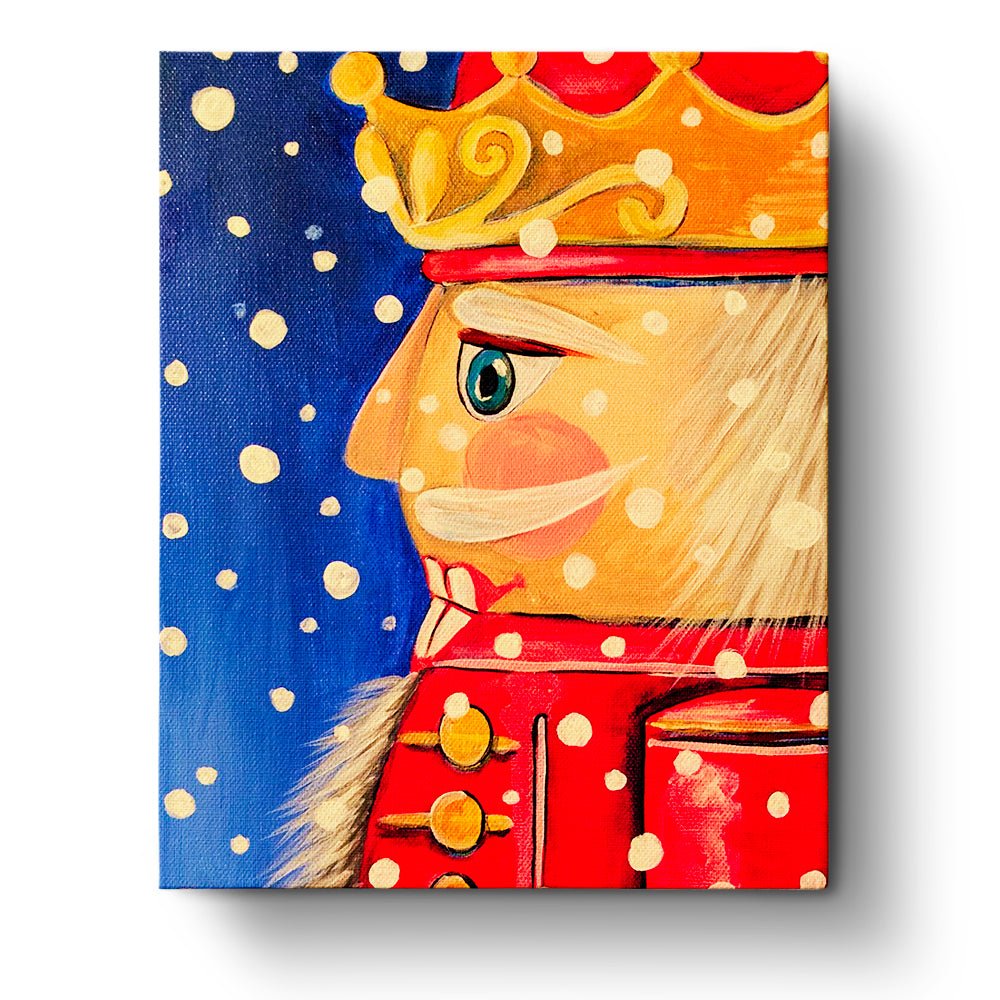 Nutcracker Splendor - Christmas - BestPaintByNumbers - Paint by Numbers Custom Kit