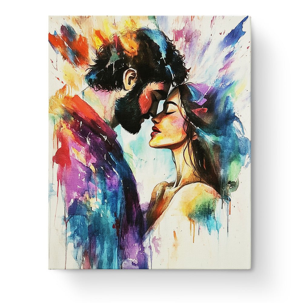 Passionate Connection - Romance - BestPaintByNumbers - Paint by Numbers Custom Kit