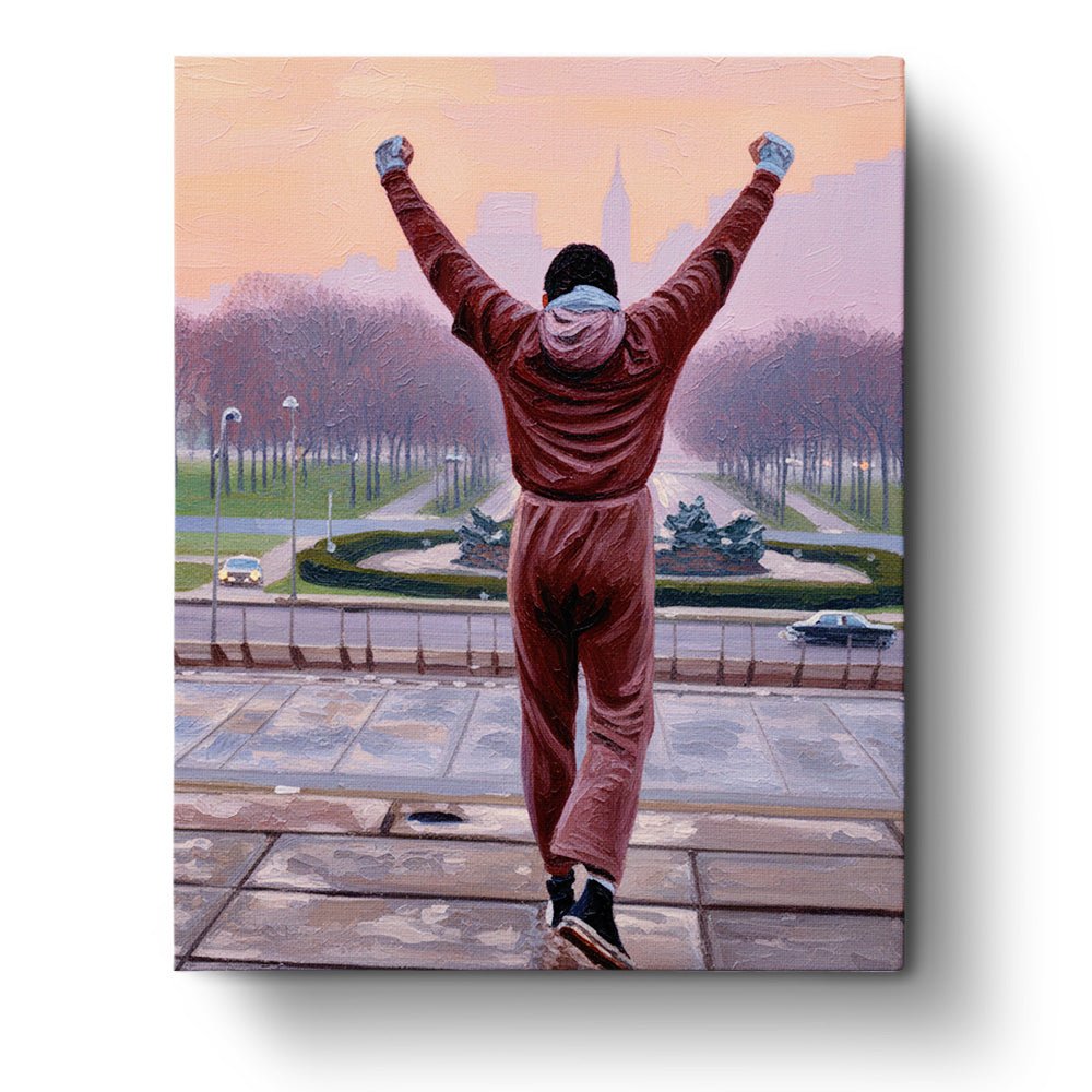 Triumphant Steps Scene - Movies - BestPaintByNumbers - Paint by Numbers Custom Kit