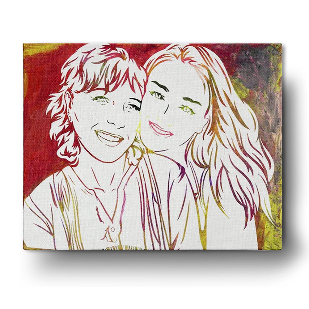 YOUR PHOTO AS PEEL PAINTING - BestPaintByNumbers - Paint by Numbers Custom Kit