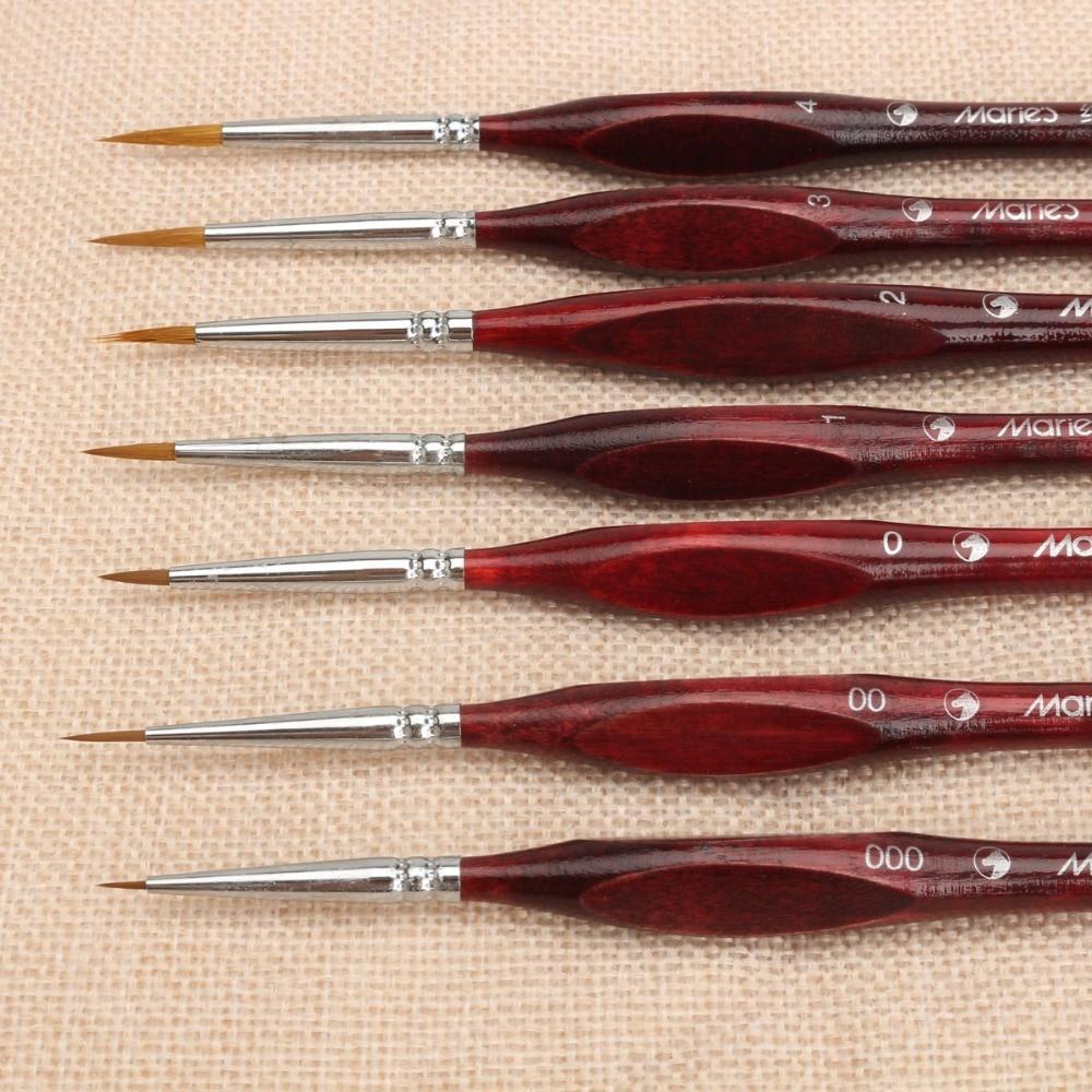 7x Premium Quality Paint Brushes - BestPaintByNumbers - Paint by Numbers Custom Kit