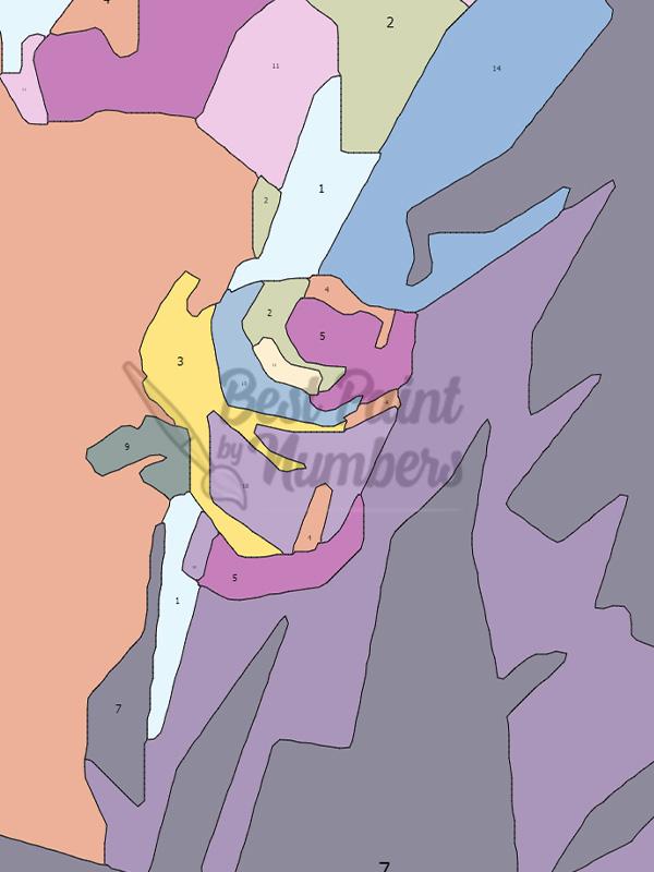 Custom Pop Art FULLBODY Portrait - BestPaintByNumbers - Paint by Numbers Custom Kit