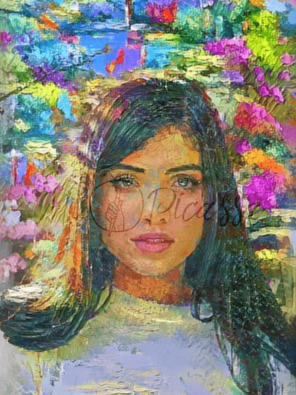 YOUR OWN PHOTO AS IMPRESSIONISM ART - BestPaintByNumbers - Paint by Numbers Custom Kit