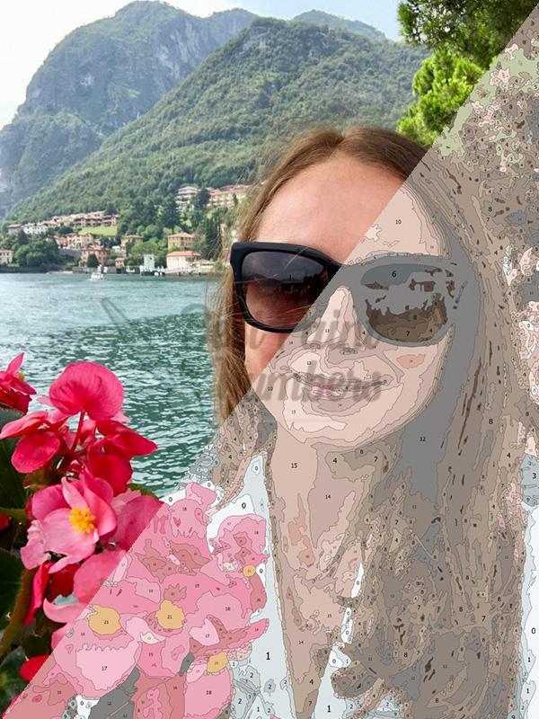 YOUR PHOTO AS PAINT BY NUMBERS 12x16 - BestPaintByNumbers - Paint by Numbers Custom Kit