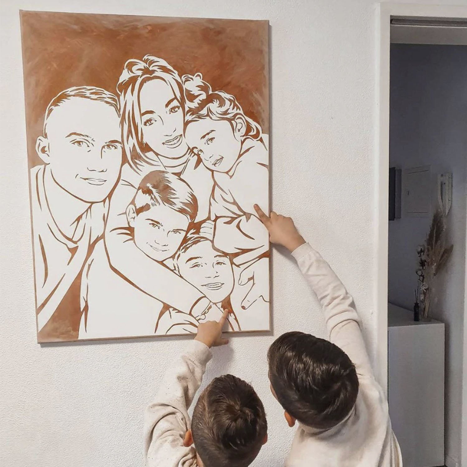 YOUR PHOTO AS PEEL PAINTING - BestPaintByNumbers - Paint by Numbers Custom Kit