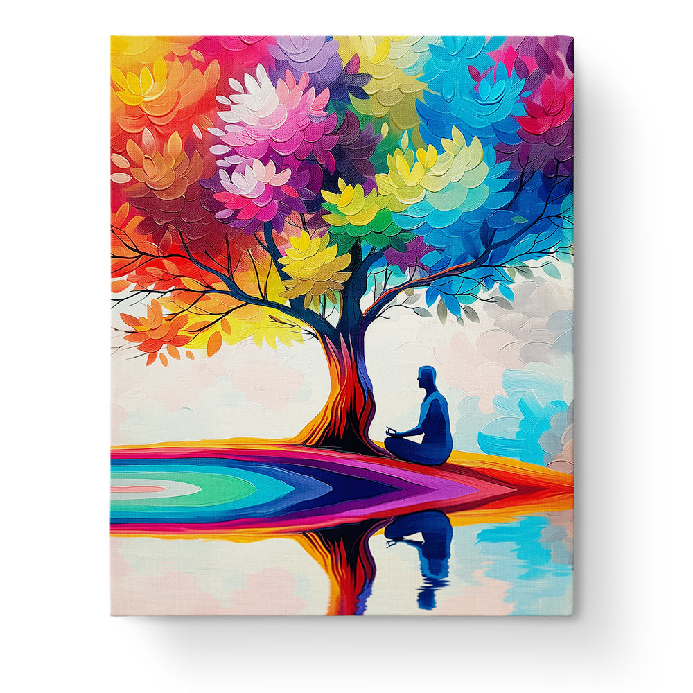 Tree of Life - Meditation - BestPaintByNumbers - Paint by Numbers Fixed Kit