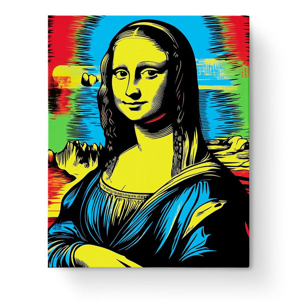 Bold Mona Lisa - Pop Art - Fixed Kits - Paint By Numbers Kit