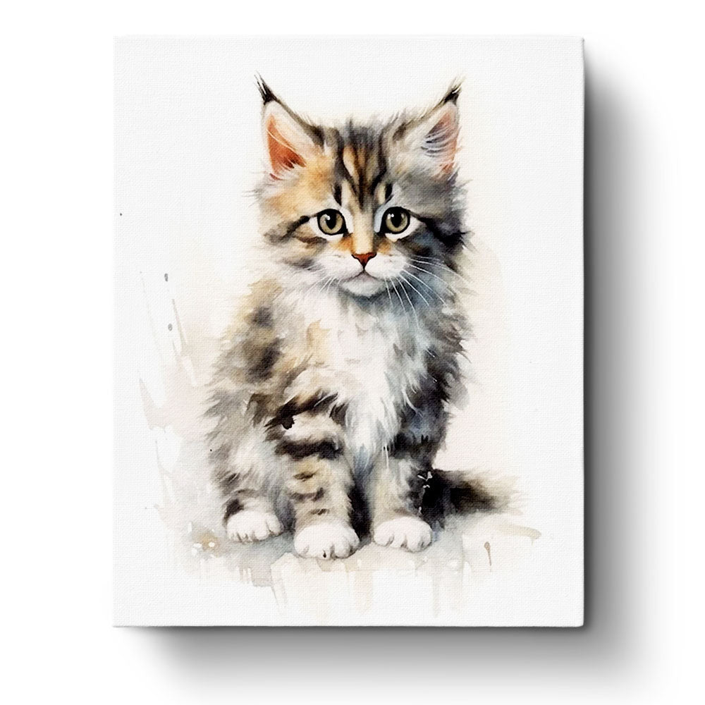 Cat - Paint by Number Kit - BestPaintByNumbers - Paint by Numbers Custom Kit