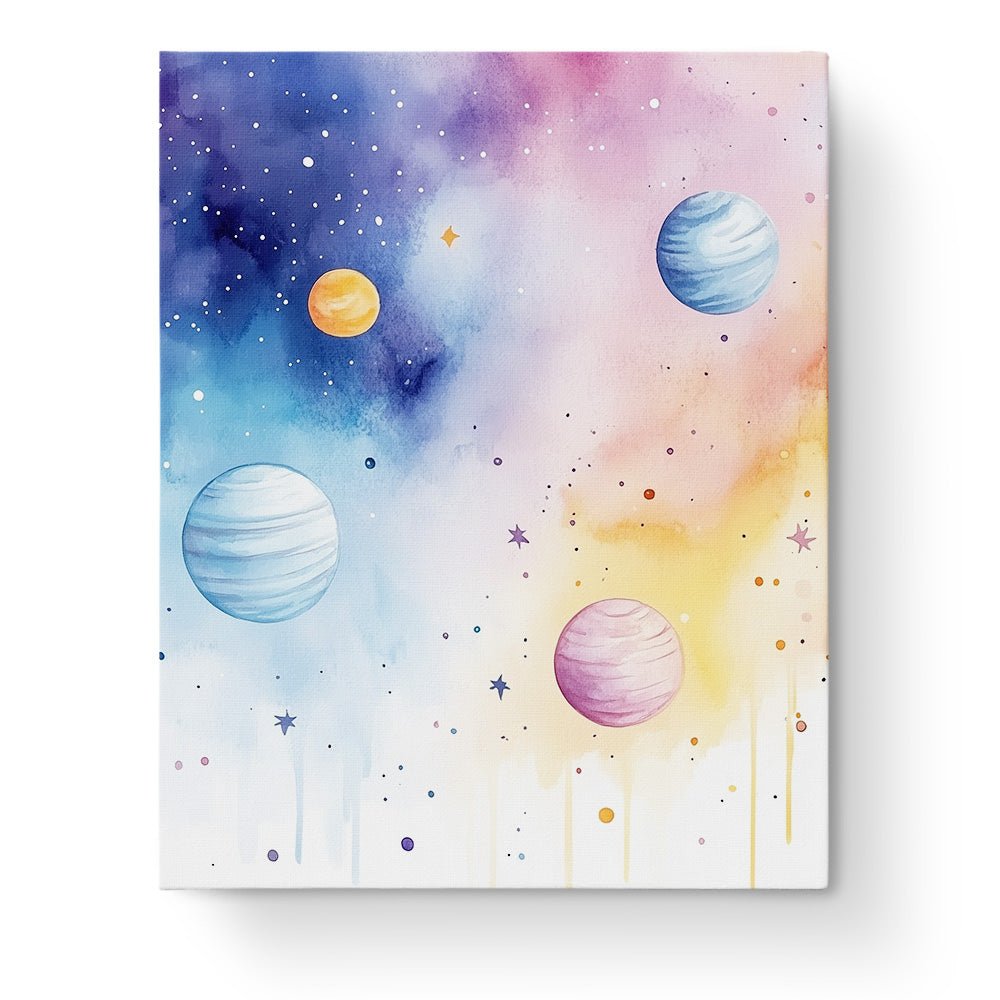 Cosmic Dreamscape - Galaxies - BestPaintByNumbers - Paint by Numbers Custom Kit