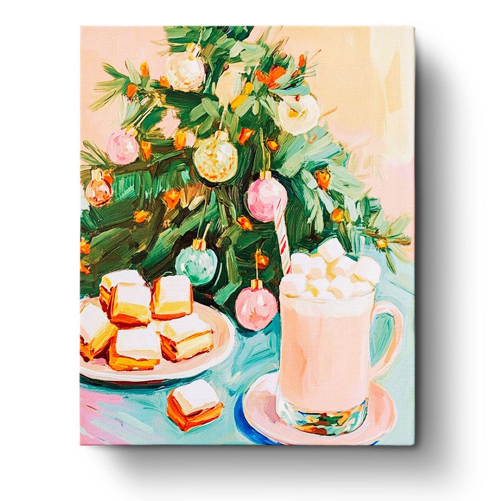 Cozy Christmas Treats - Christmas - BestPaintByNumbers - Paint by Numbers Custom Kit