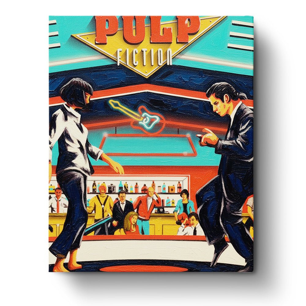 Dance Scene Extravaganza - Movies - BestPaintByNumbers - Paint by Numbers Custom Kit