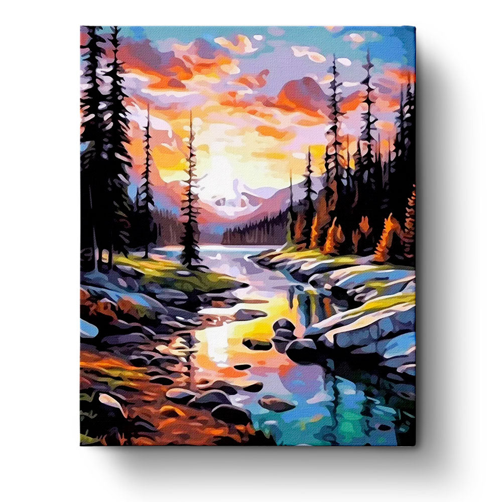 dreamy-landscape-nature-views-fixed-kits-24-colors-paint-kit for Free Printable Landscape Paint By Numbers Dreamy Landscape - Nature Views - Fixed Kits 24 Colors Paint Kit for Free Printable Landscape Paint By Numbers