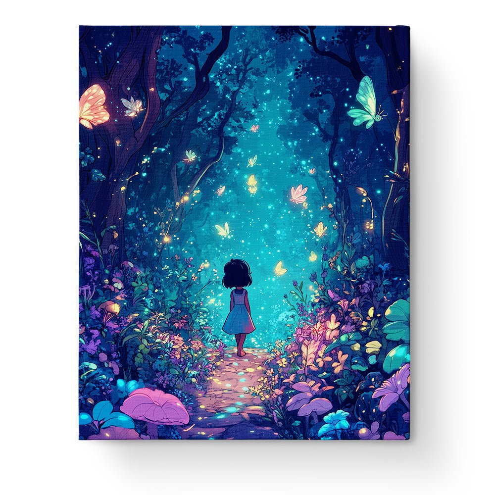 Enchanted Forest Path - Fairy Tail - BestPaintByNumbers - Paint by Numbers Custom Kit