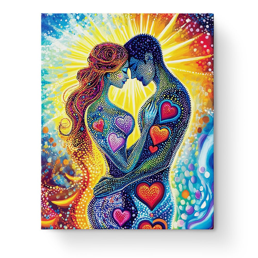 Eternal Embrace - Romance - BestPaintByNumbers - Paint by Numbers Custom Kit