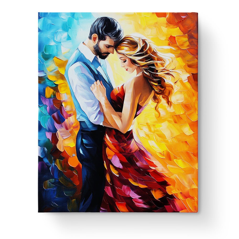 Eternal Embrace - Romance - BestPaintByNumbers - Paint by Numbers Custom Kit
