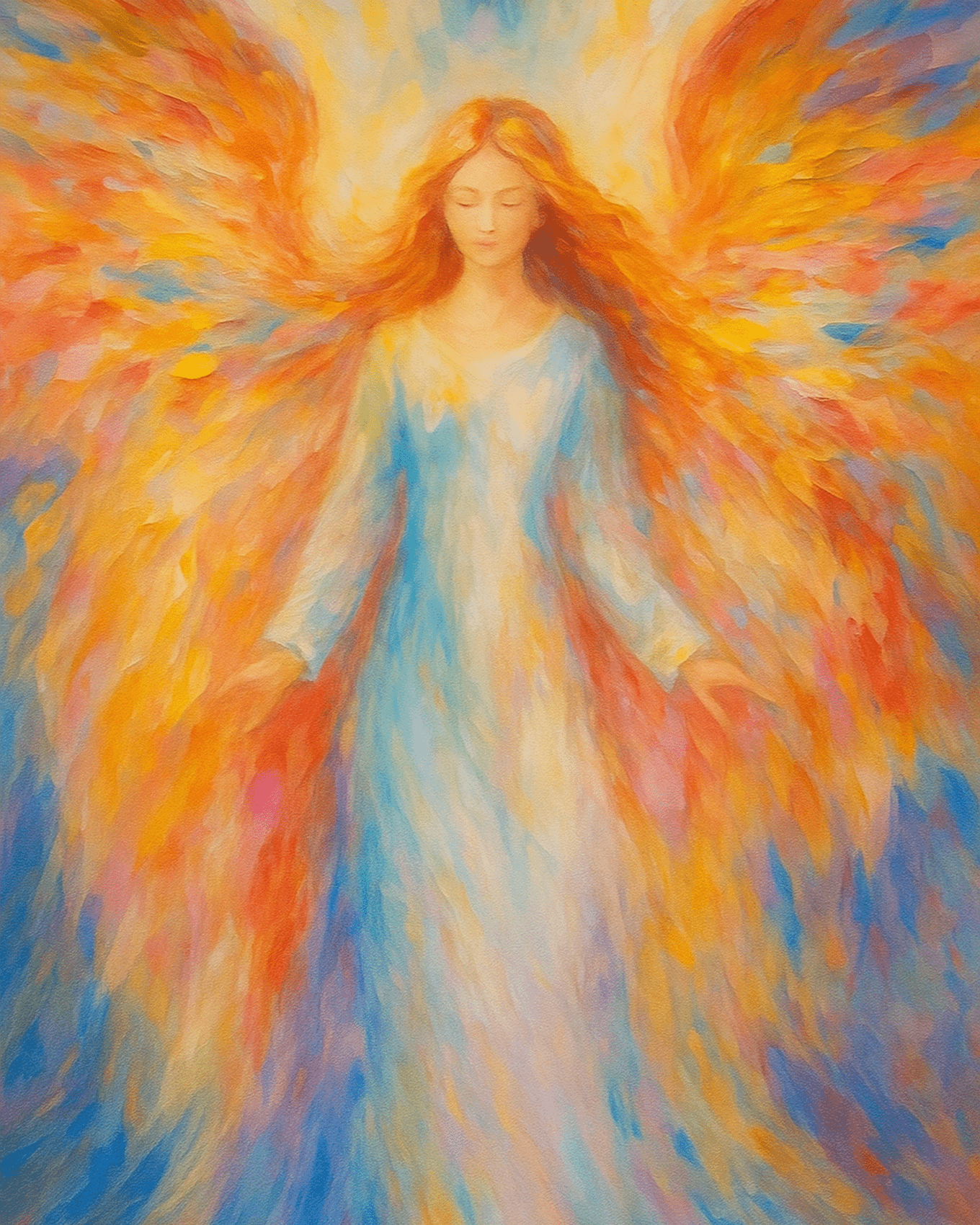 Ethereal Angelic Vision - Mexico - BestPaintByNumbers - Paint by Numbers Custom Kit
