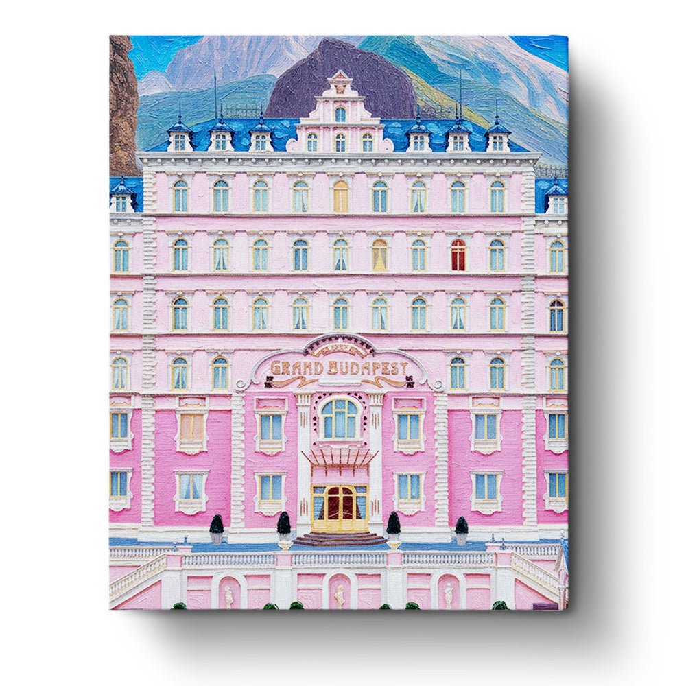 Grand Hotel Painting Kit - Movies - BestPaintByNumbers - Paint by Numbers Custom Kit