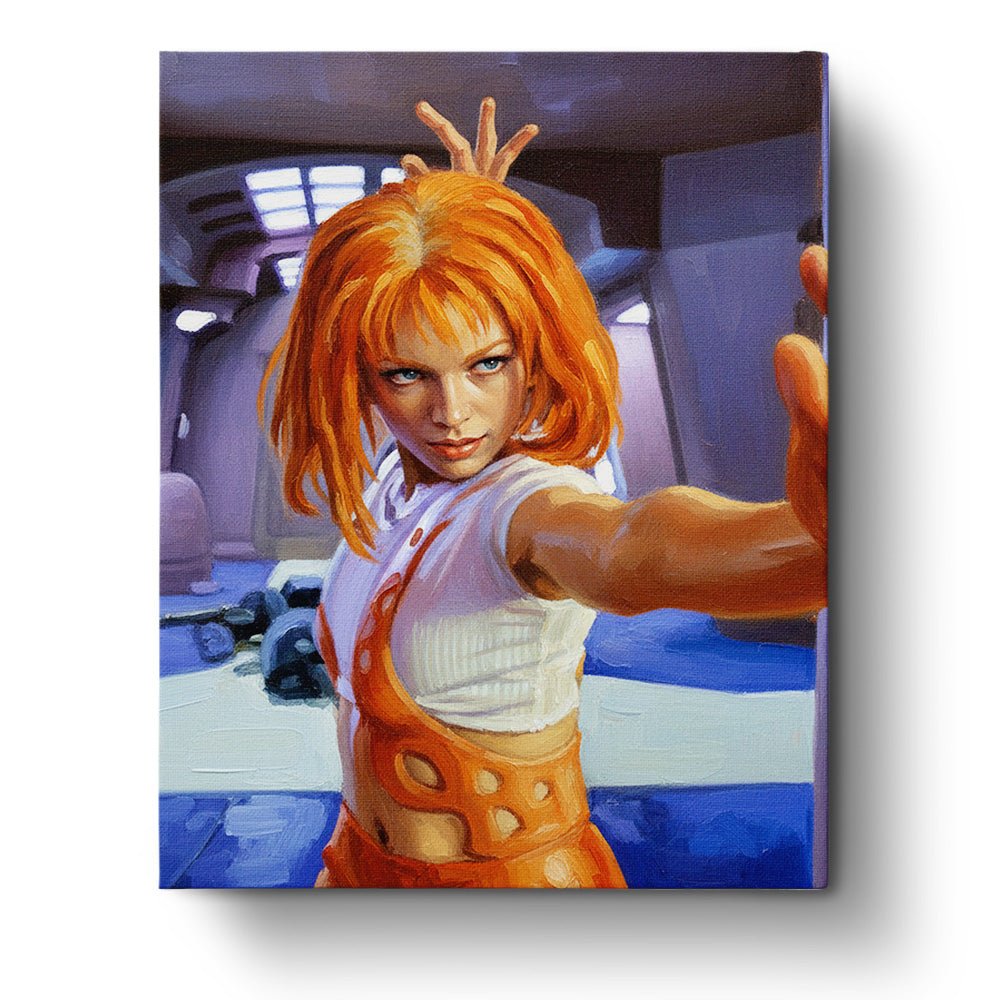 Iconic Sci - Fi Heroine - Movies - BestPaintByNumbers - Paint by Numbers Custom Kit