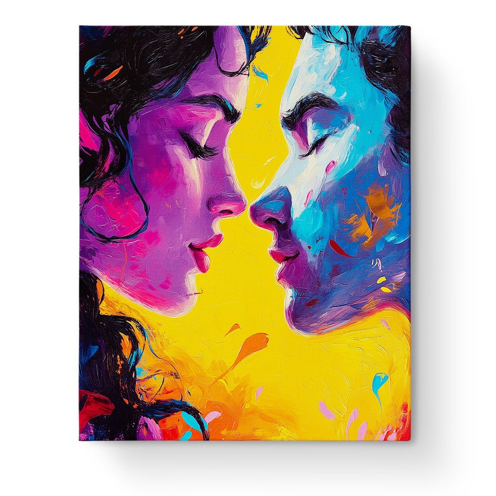 Intimate Embrace - Romance - BestPaintByNumbers - Paint by Numbers Custom Kit