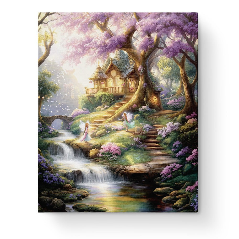 Mystical Fairy Glade - Fairy Tail - BestPaintByNumbers - Paint by Numbers Custom Kit