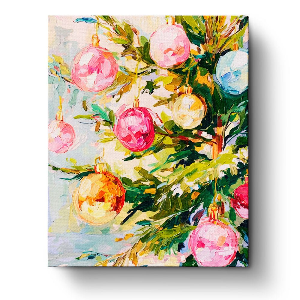 Ornament Delight - Christmas - BestPaintByNumbers - Paint by Numbers Custom Kit