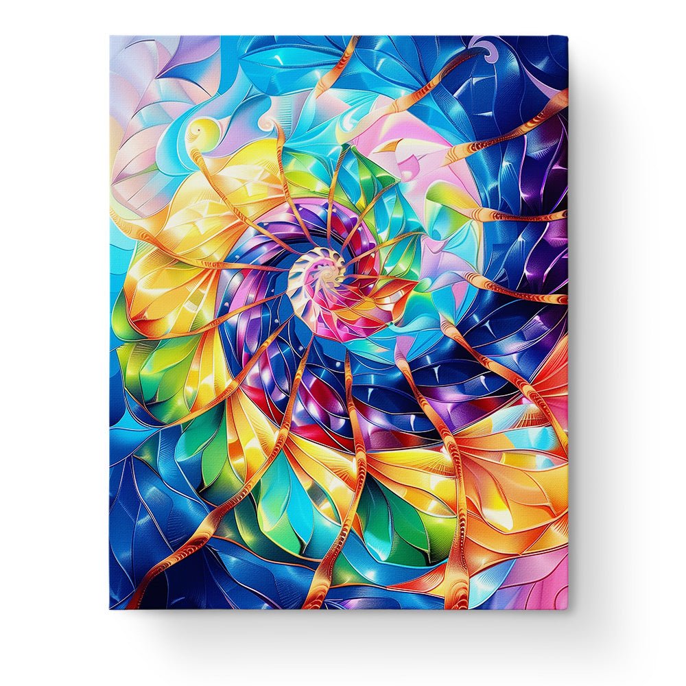 Spiral - Meditation - BestPaintByNumbers - Paint by Numbers Custom Kit