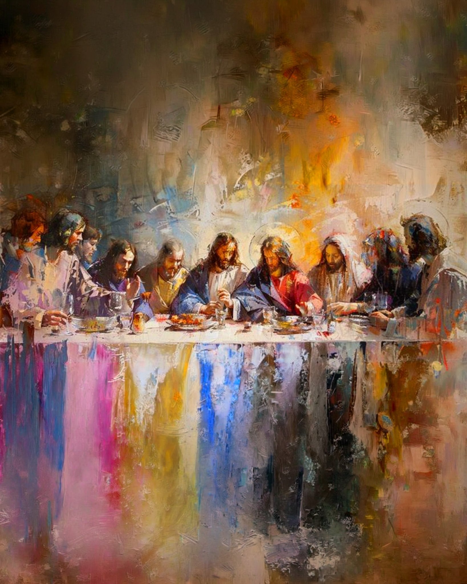 The Last Supper - Religion - BestPaintByNumbers - Paint by Numbers Custom Kit
