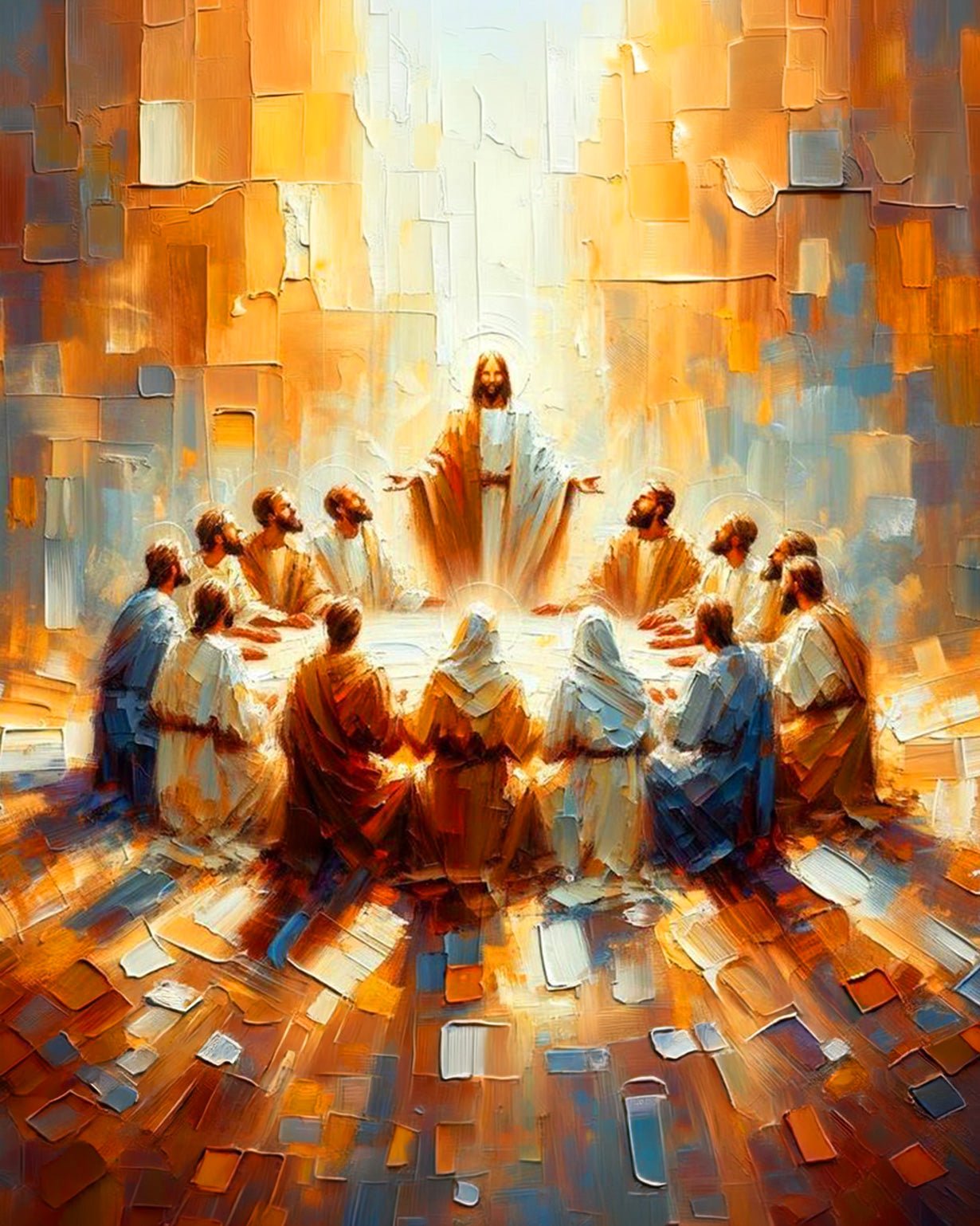The Last Supper - Religion - BestPaintByNumbers - Paint by Numbers Custom Kit