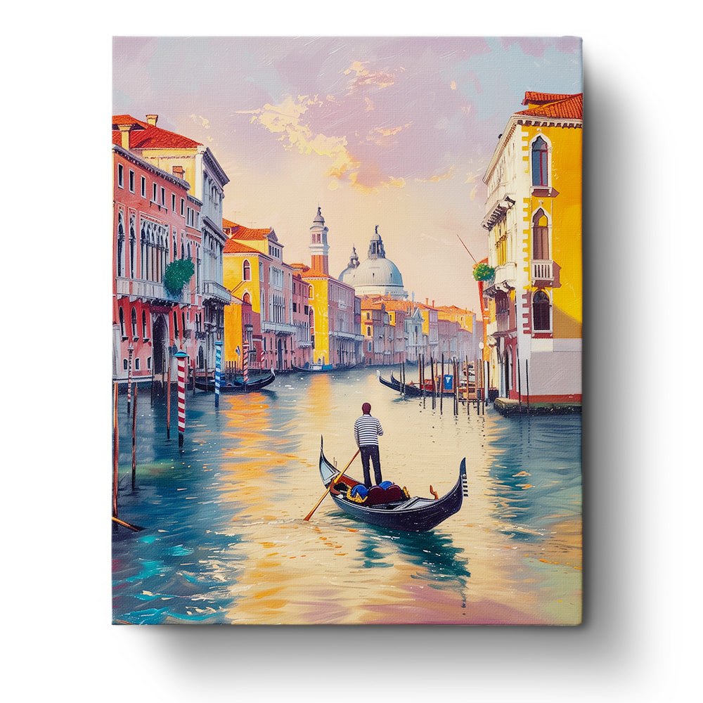 Venetian Sunset - Venice - BestPaintByNumbers - Paint by Numbers Custom Kit