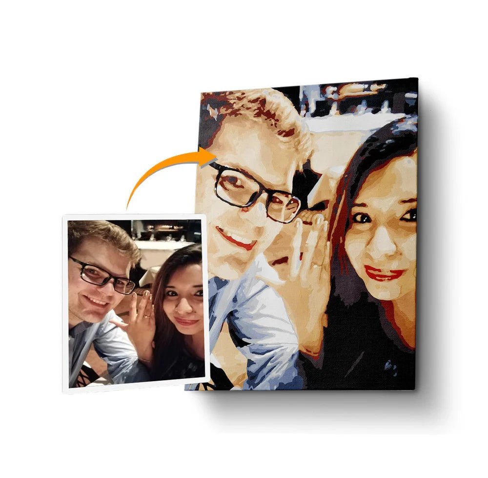 Your Own Photo as Paint by Numbers - BestPaintByNumbers - Paint by Numbers Custom Kit