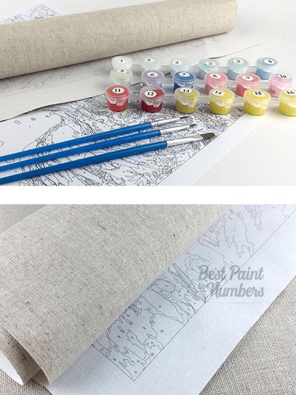 BEST MEGA Custom Paint by Number BUNDLE Kit - BestPaintByNumbers - Paint by Numbers Custom Kit