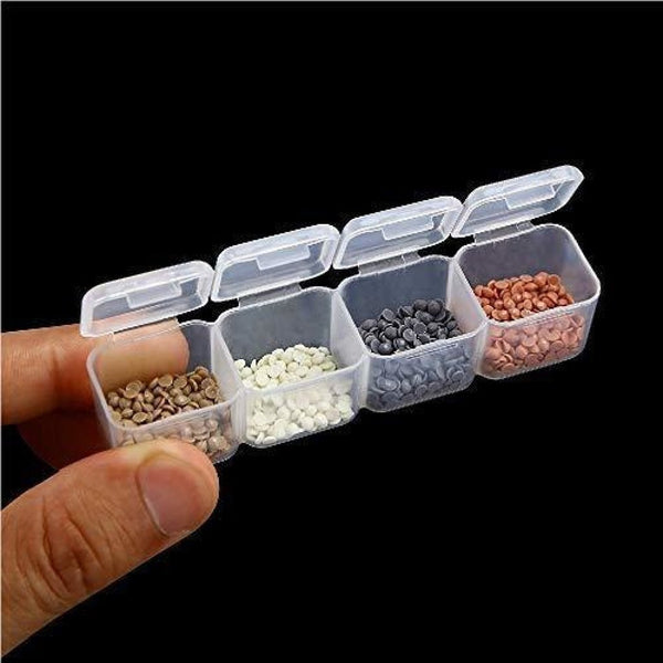 Diamond Organizer Box - Set of 28 - BestPaintByNumbers - Paint by Numbers Custom Kit